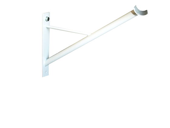 Wall support for single ballet bar